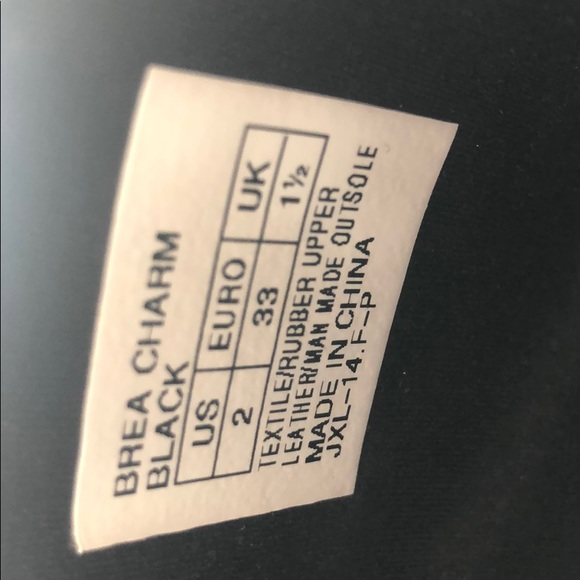 Michael Kors girls rain boots! Not worn size 2 blk - Picture 6 of 8